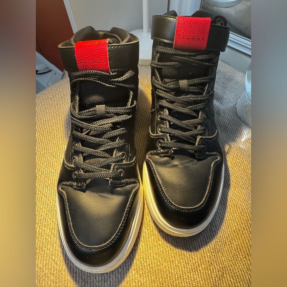Black High-top Sneakers